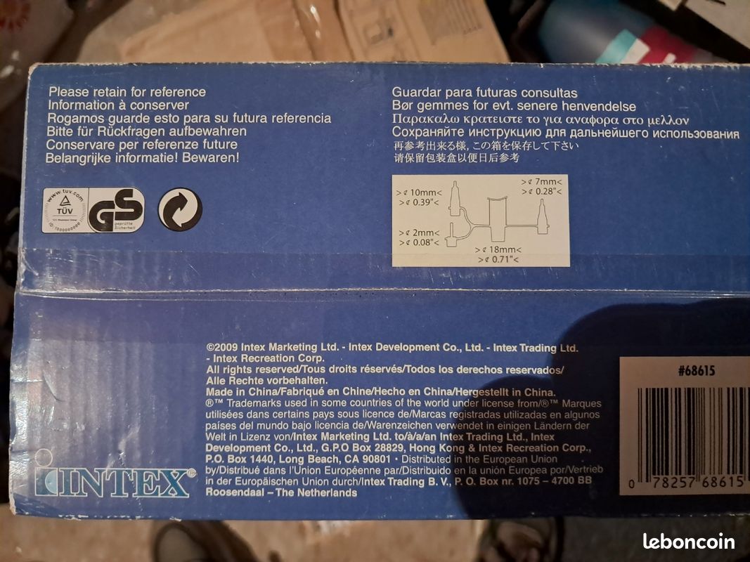 Pompe double action INTEX neuve jamais servi dans emballage (image 4)