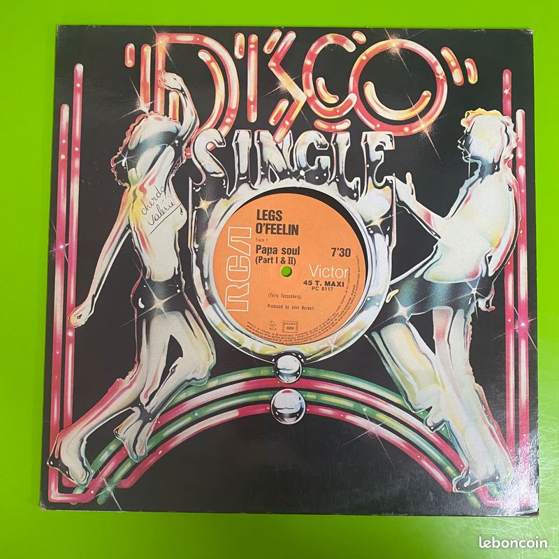 Vinyle Legs O'Feelin – Papa Soul ( Part I & II ) (image 1)