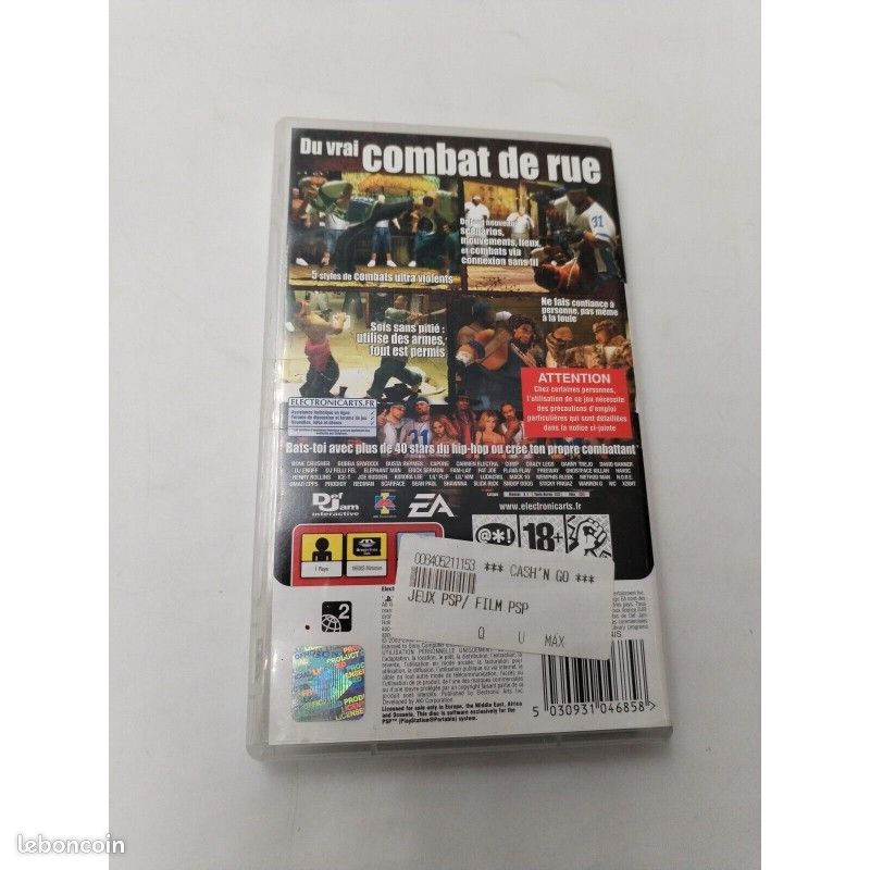 SONY PLAYSTATION PS2 - Def Jam: Fight for NY - PAL Fr Sans Notice EUR 35,00 - ES