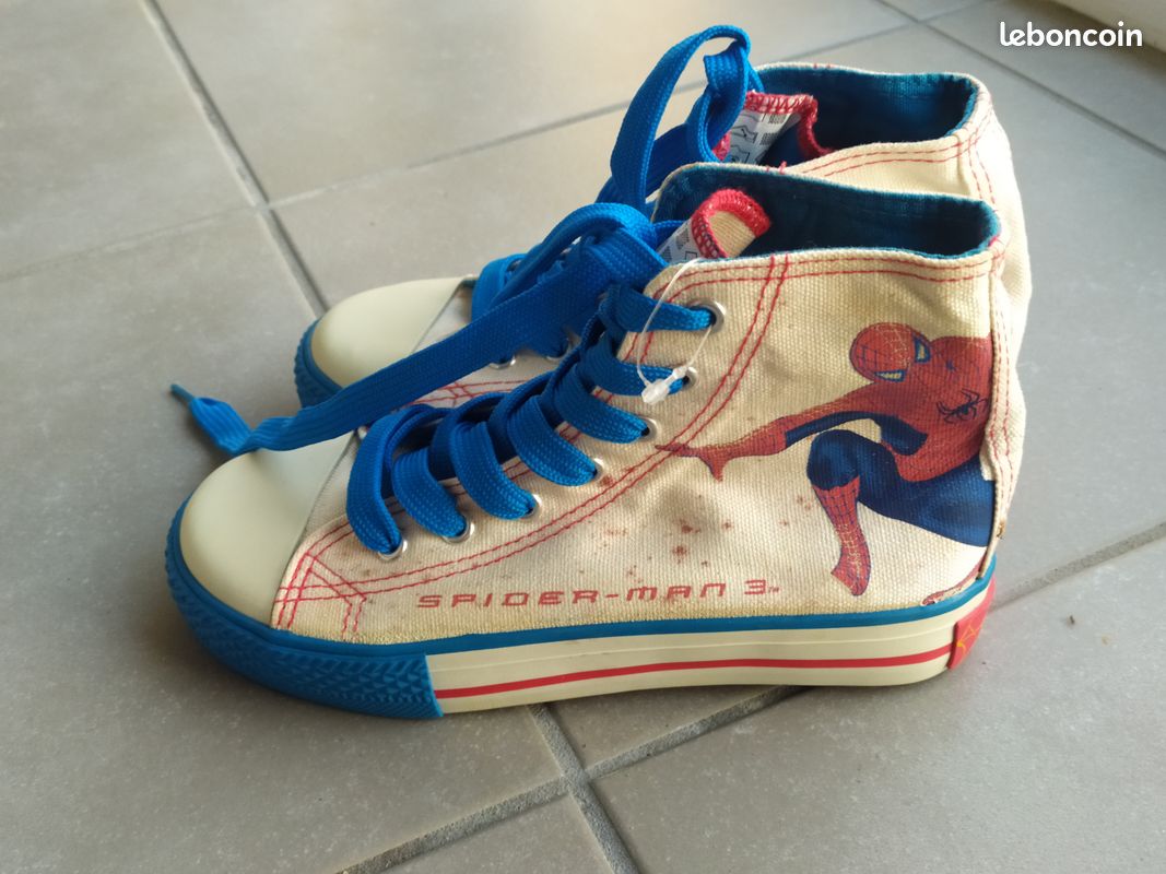 Baskets montantes spiderman p 32 (image 1)