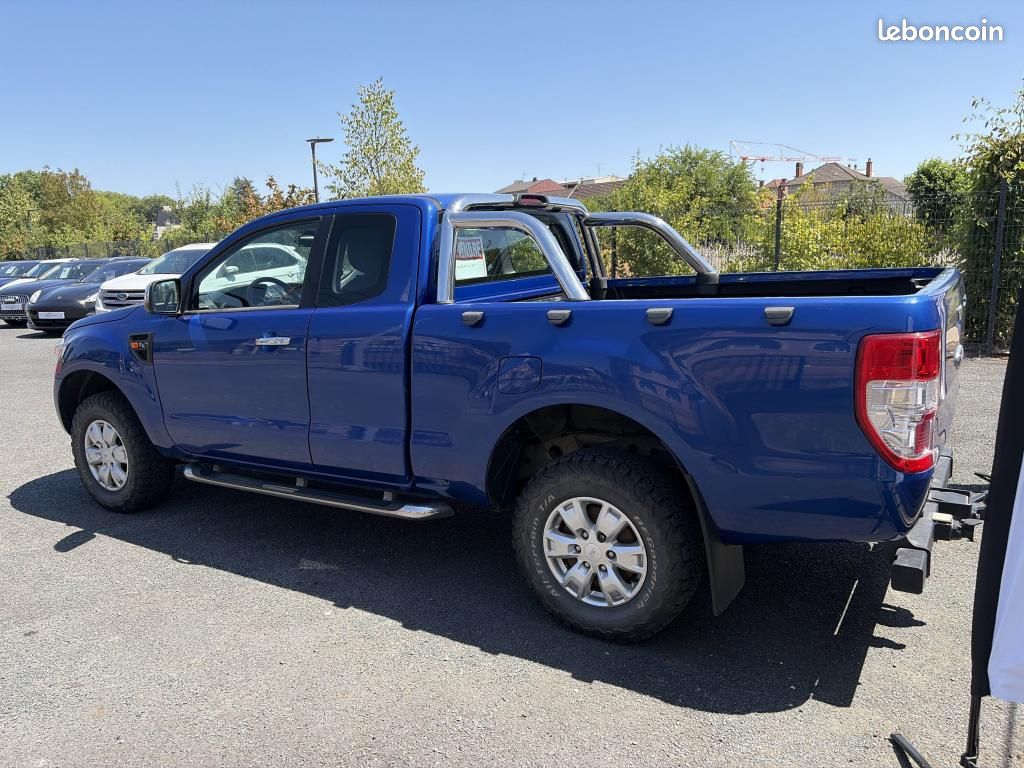 FORD RANGER 2.2 TDCi 150 cv SUPER CABINE XLT Sport / Attelage + moteur 35000 km (facture ford) (image 5)