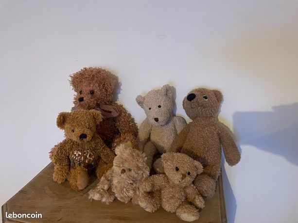 Cadeau peluche ourson année 1957 Cadeau peluche ourson année 1957