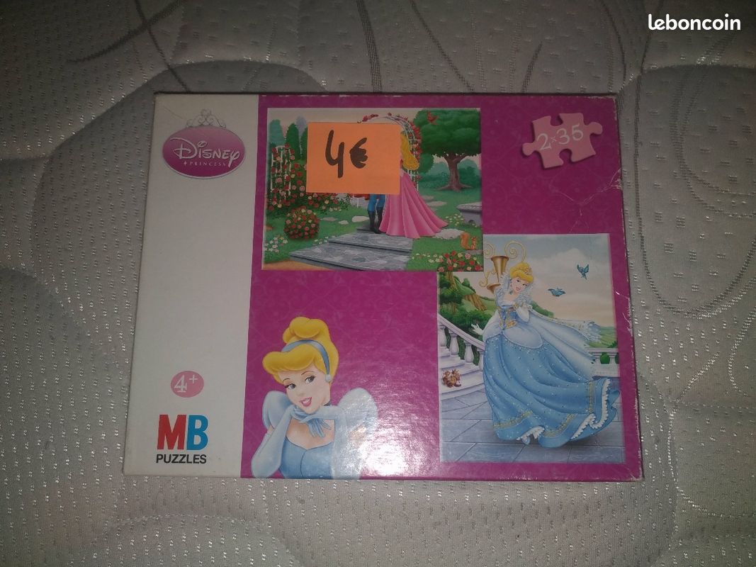 Lot de 4 Puzzle Enfant Disney (image 2)