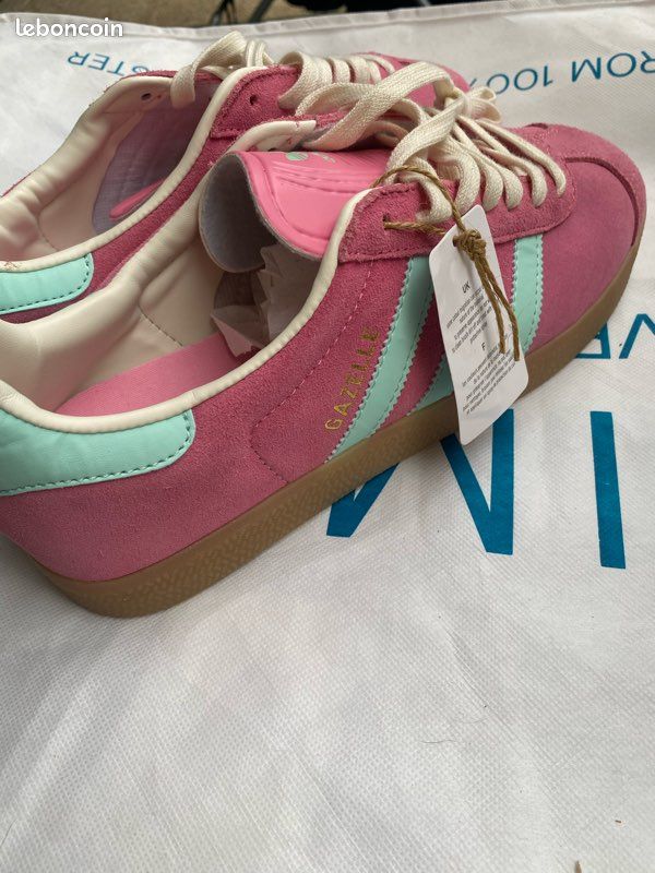 Adidas Gazelle rose 42 - JH6015 Lucid Pink (image 7)
