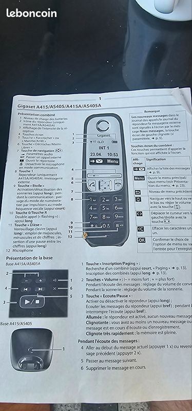 Téléphone duo gigaset (image 3)