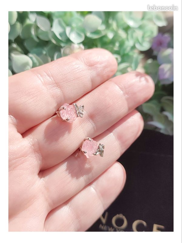 🔻Boucles d'oreilles en Argent Massif Gnoce®️ (image 4)