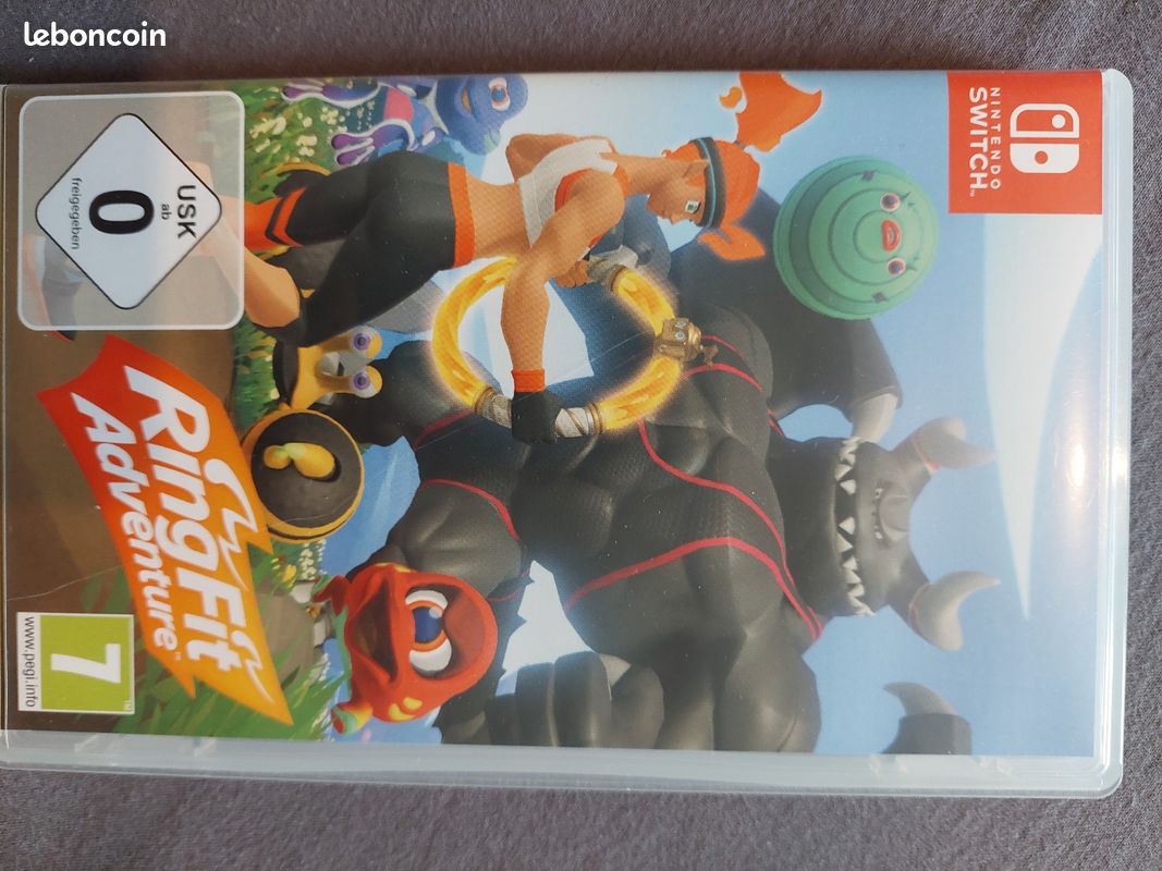 Jeu Switch Ring Fit Adventure dans son emballage (image 5)