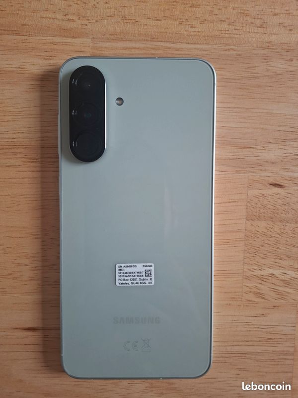 Téléphone Samsung Galaxy A56 5G 256GB neuf couleur vert sauge [revente suite à erreur d'achat] (image 5)