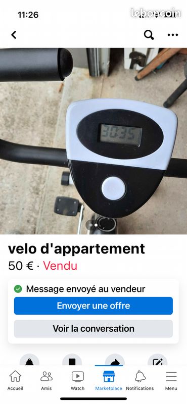 Velo d appartement (image 2)