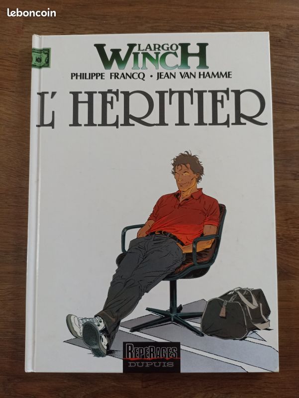 BD "Largo Winch" T.1 L'héritier TBE (image 1)