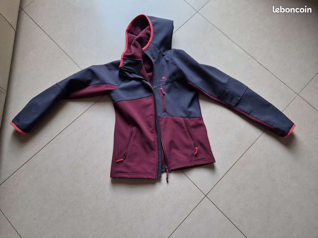 Veste softshell Décathlon Quechua enfant 8/9 ans Vêtements