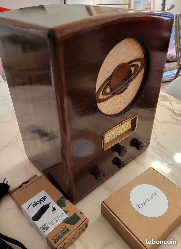 NEUF - Radio Vintage / Enceinte Bluetooth / TSF (image 1)