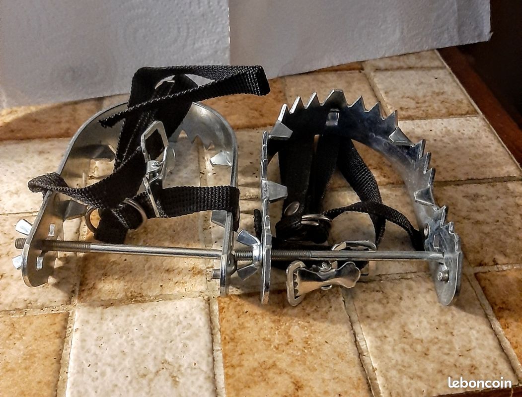 Talons antichutes à gros picots ou crampons métalliques,neufs/BTe SGDG Modèle Paris/STABLOR (image 7)