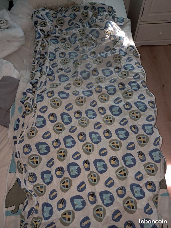 Drap housse zippé avec housse de couette (image 5)