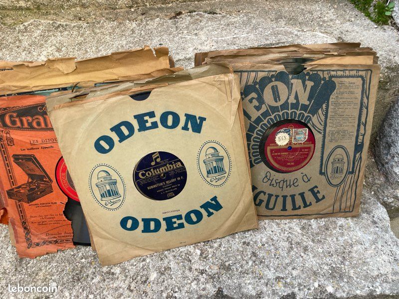 Disque gramophone lot de 37 (image 2)