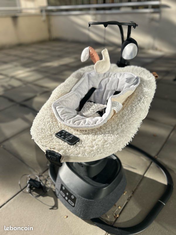 Balancelle électrique Babymoov Swoon Evolution x Babyatoutprix – Excellent état (image 1)