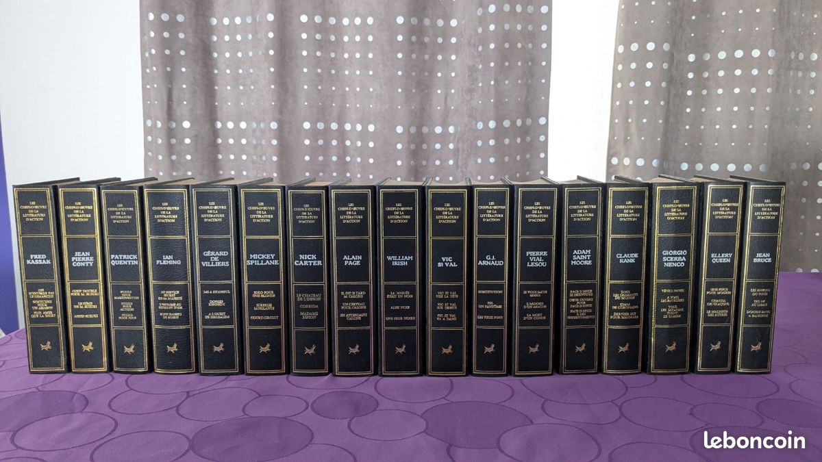 Lot de 17 livres - Les Chefs-d'œuvre de la Littérature d'Action (image 4)