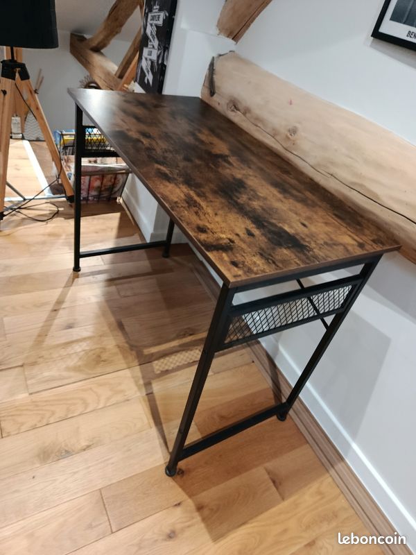 Table/console/bureau style rustique et industriel (image 2)