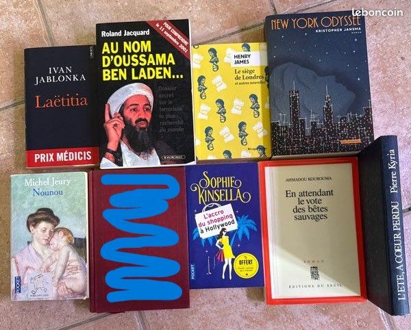 Livres - Noms d’auteurs en J et K (image 1)
