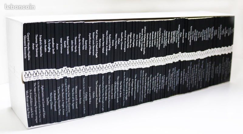 Colllection complète neuve et scellée 80 Penguin Little black classics (image 1)