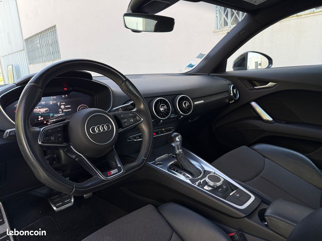 AUDI TT III COUPE 1.8 TFSI 180 S TRONIC 180Ch Entretien Audi Complet CarPlay Virtual Cockpit Garantie 12 mois (image 12)