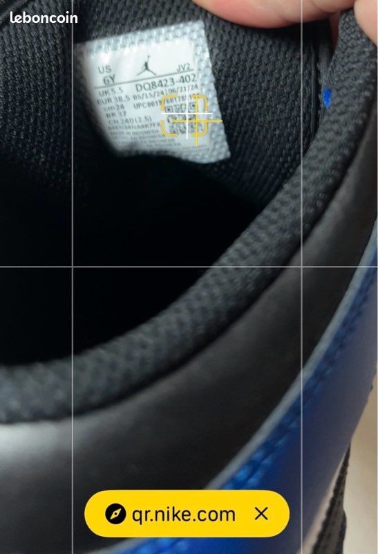 Air jordan 1 mid royal blue - Taille 38.5 (image 12)