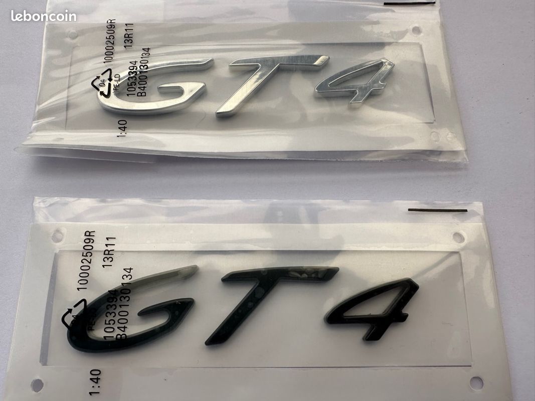 Logo Porsche GT3 GT4 GT 3 GT 4 (image 1)