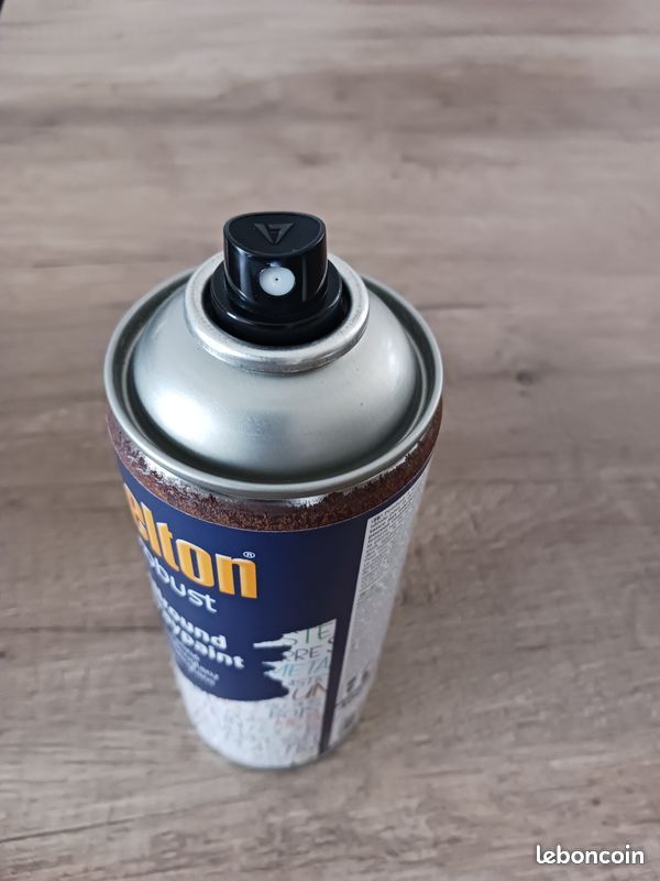 LOT 2 BOMBES NEUVES DE PEINTURE BLANC SATINE 400 ml (image 3)