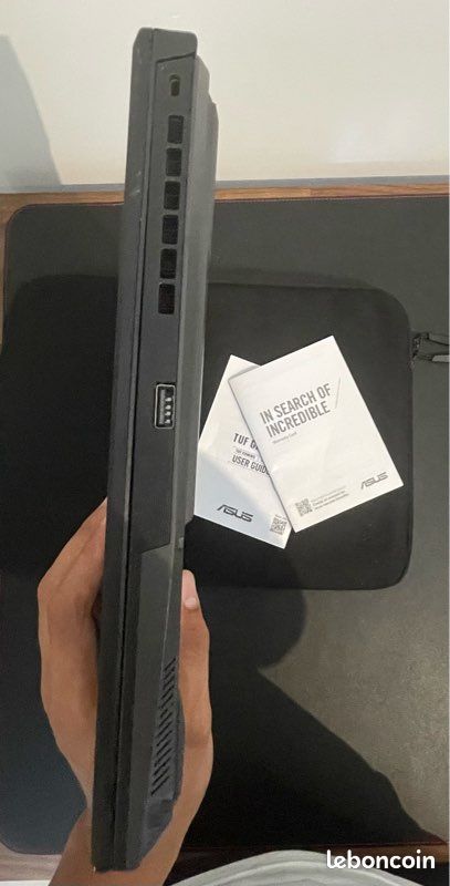 Ordinateur / PC portable / ASUS TUF Gaming A16 – Ryzen 7 7435HS / RX 7600S 8 Go / 16 Go RAM / SSD 512 Go (image 4)