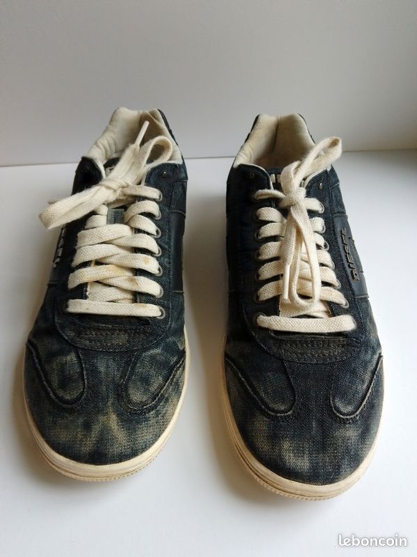 Baskets Diesel Denim Vieilli Bleu – Fille, Pointure 23.5