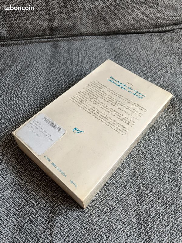 Hegel - Encyclopédie des sciences philosophiques en abrégé (image 2)