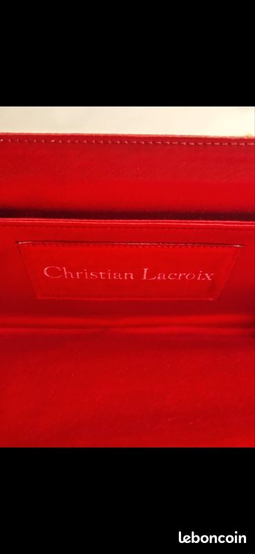 Pochette de soirée Christian Lacroix vintage (image 6)