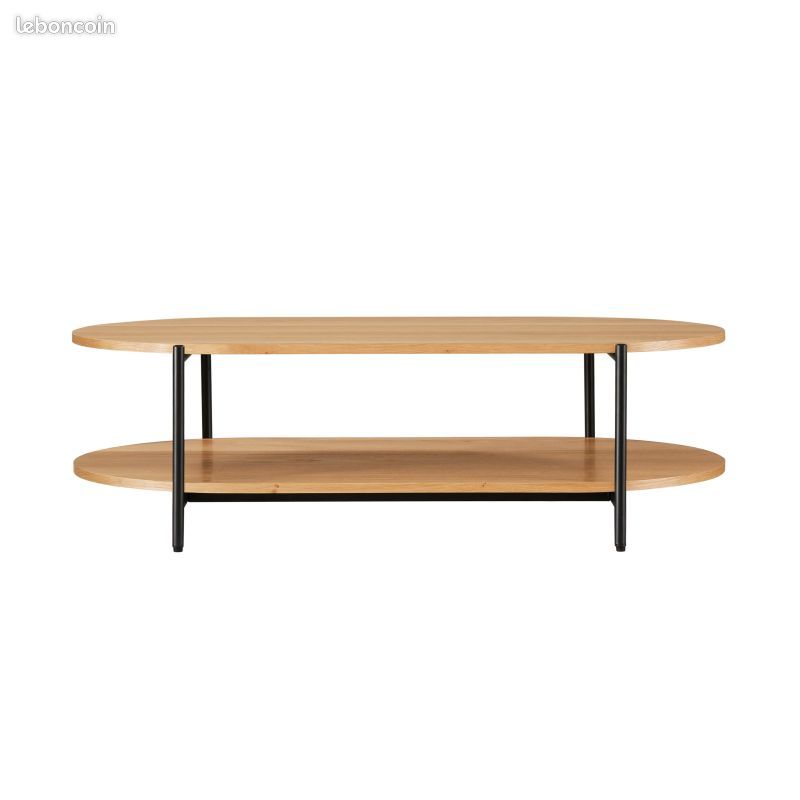 BRODIE - Table basse avec finition chêne (image 4)