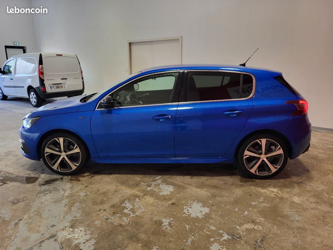 Peugeot 308 peugeot 308 ii 130 s&s gt eat8 - bleu vertigo - distribution ok mars 2026 (image 4)