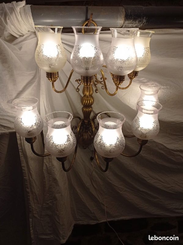 Magnifique paire de grandes appliques style hollandais (image 3)