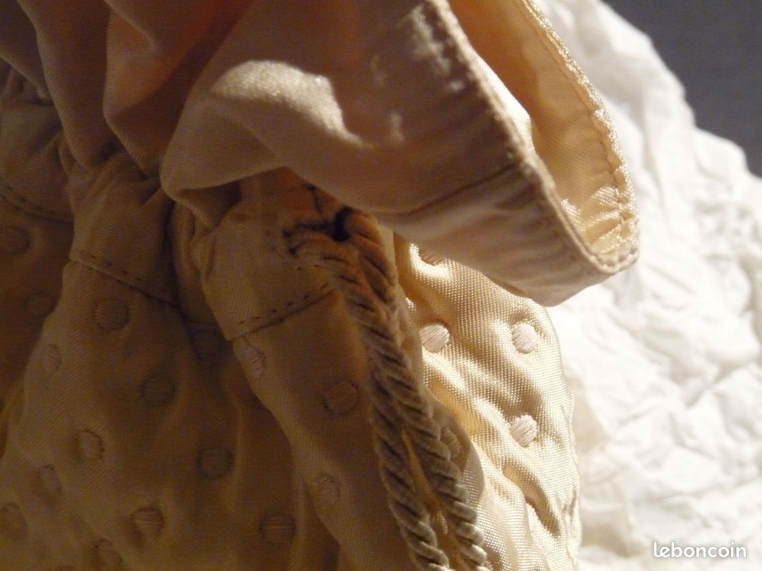 Sac de soirée vintage en soie (image 7)