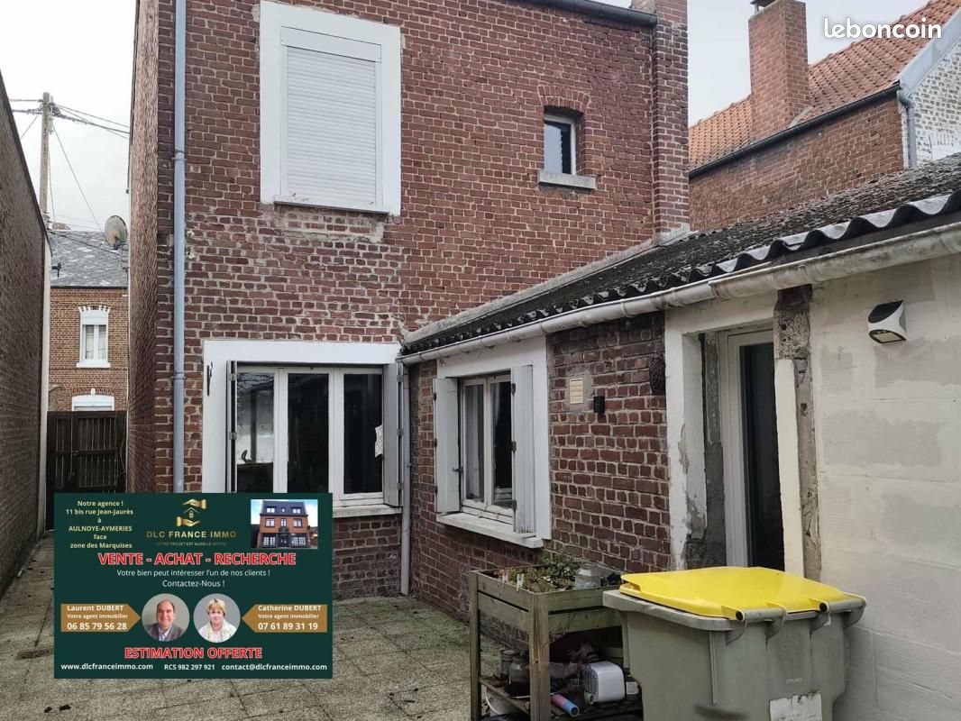 Maison 6 pièces 90 m² · à Aulnoye-Aymeries · 90 m² · 99 000 €