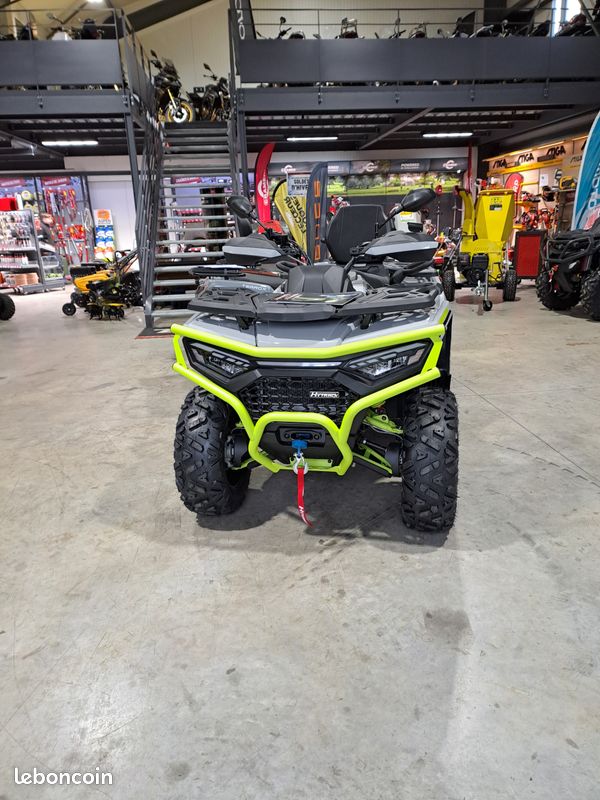 QUAD HYTRACK 650 Max X EPS Agricole TVA RECUPERABLE Concession Quad Ssv et Moto Haute-Loire RB43 (image 2)