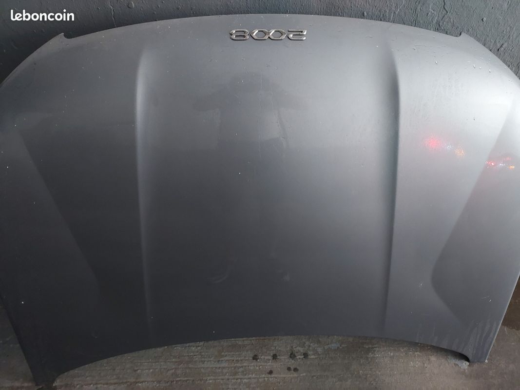 Capot peugeot 2008 gris tbe (image 1)