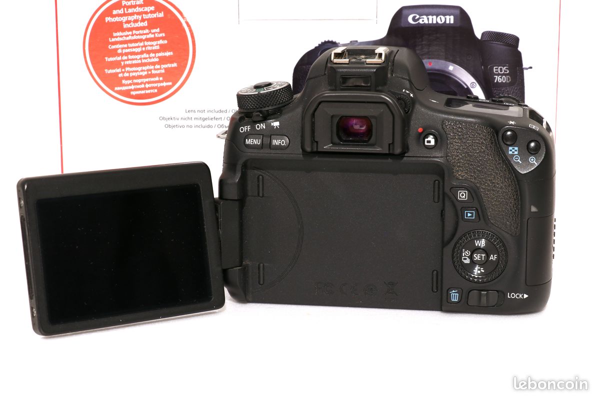 Canon EOS 760D (boitier nu) (image 8)