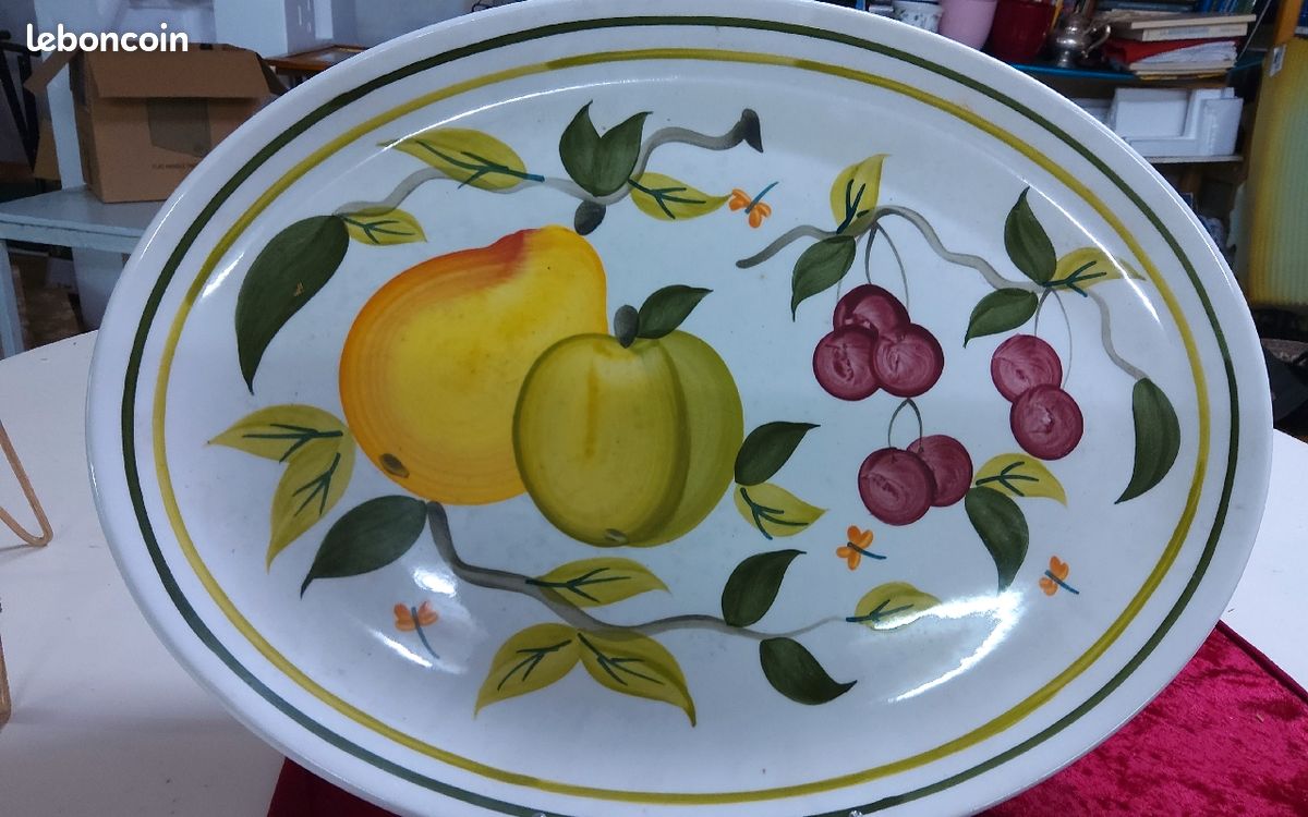 Plat ovale à servir (image 1)