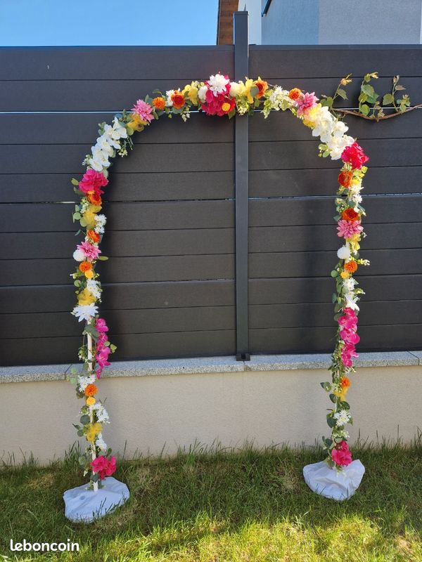 Deco mariage , arche de fleuri (image 2)