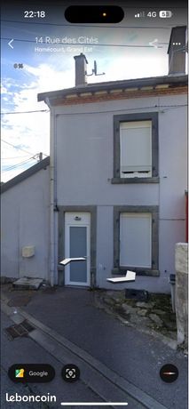 Maison 2chambres en enfilade
