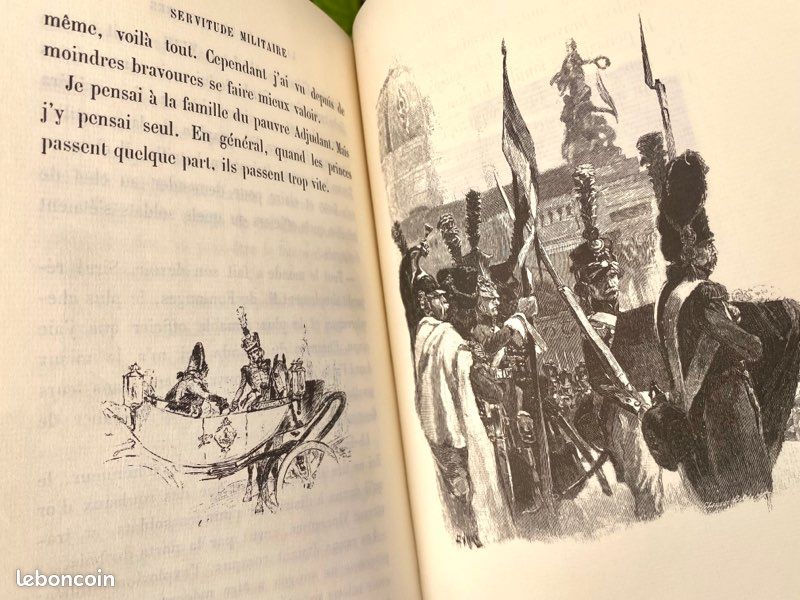 Alfred de Vigny Servitude et grandeur militaires relié Cuir (image 6)