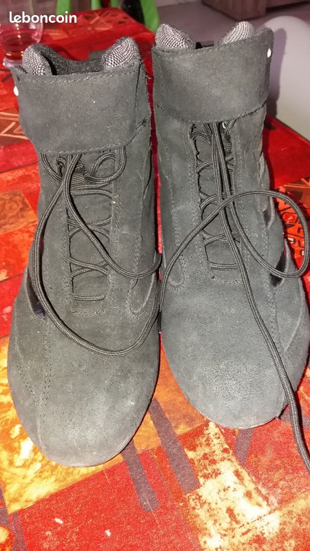 chaussure femme moto