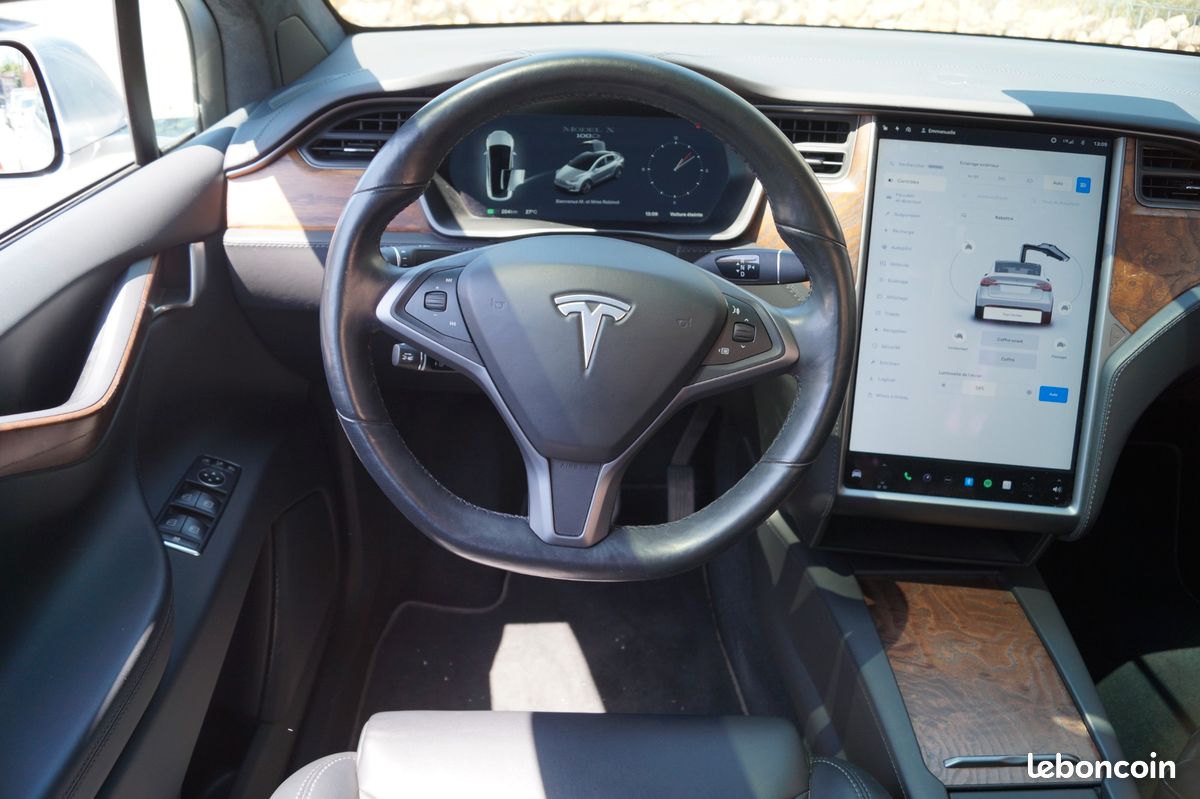 Tesla model-x 100d 422 ch 100kwh 4wd dual-motor bva 5 places + batterie neuve facture tesla (image 16)
