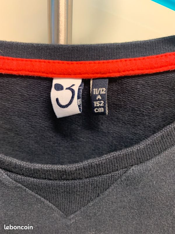 Sweat 3 pommes (11-12A) (image 3)