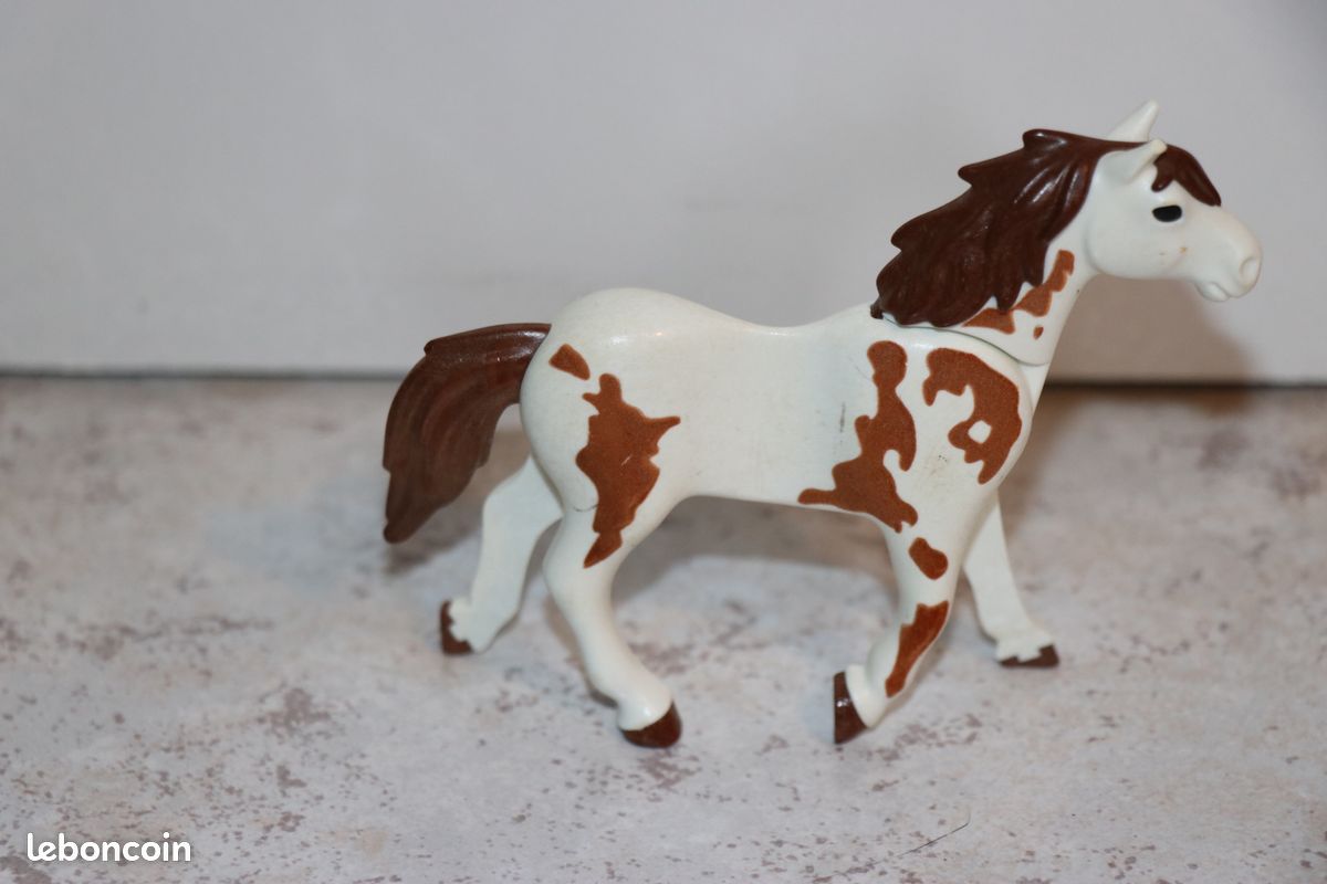 Playmobil cheval tâches velours (image 6)