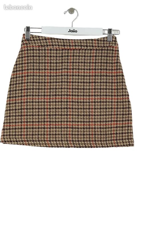 Mini jupe marron - Saaj (image 1)