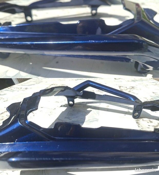 Support poignées passager (monobloc) YAMAHA FZ1 S FAZER - 2006 à 2012 (image 2)